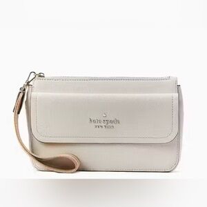 Kate Spade Rosie Beige Wristlet
